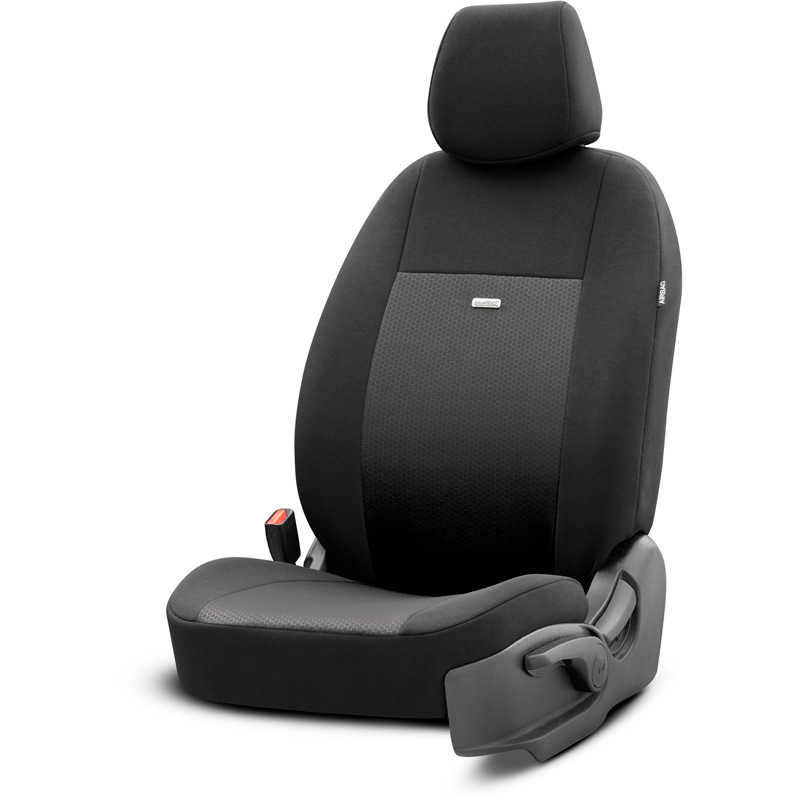 otoM Housse de sièges universel en textile 'SelectedFit Flex' Noir - 10-pièces - adapté aux Side-Airbags