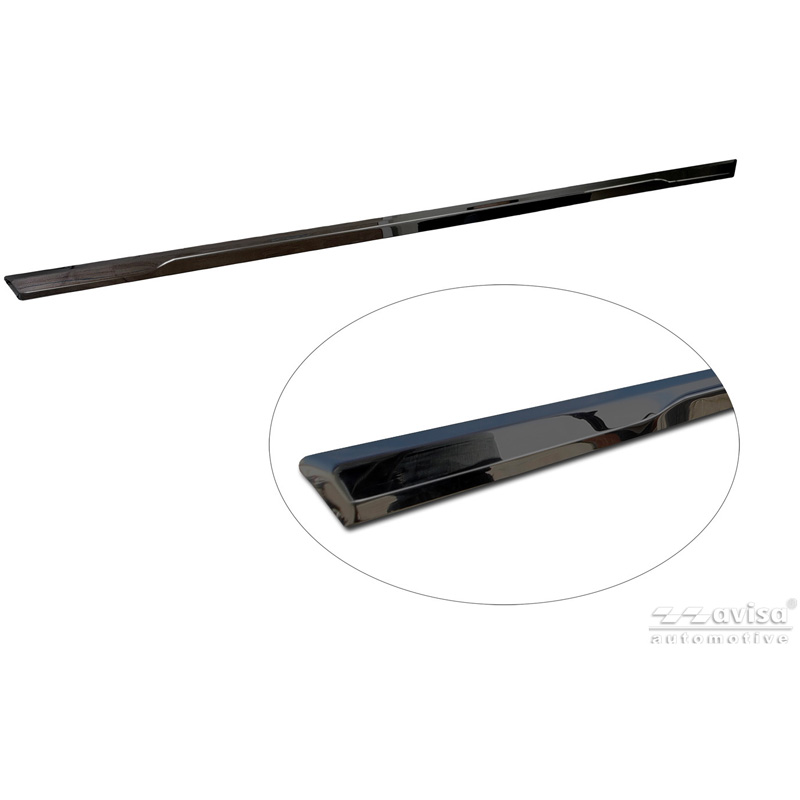 Avisa Moulure de hayon en Inox Noir Chrome sur mesure pour Skoda Superb IV Liftback (NZ3) 2024-