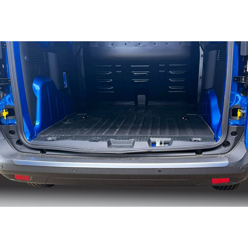 Protection de seuil arrière (ABS) sur mesure pour Ford Transit Courier & Tourneo Courier 2023- Argent