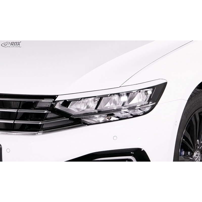 Spoilers de phares sur mesure pour Volkswagen Passat 3G B8 2014-2019 & 2019- (ABS)
