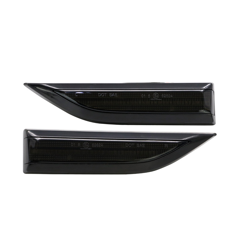 Set de Clignotants Latéraux LED sur mesure pour Volkswagen Transporter T6 2015-2020 - Fumée - incl. Feux Dynamiques