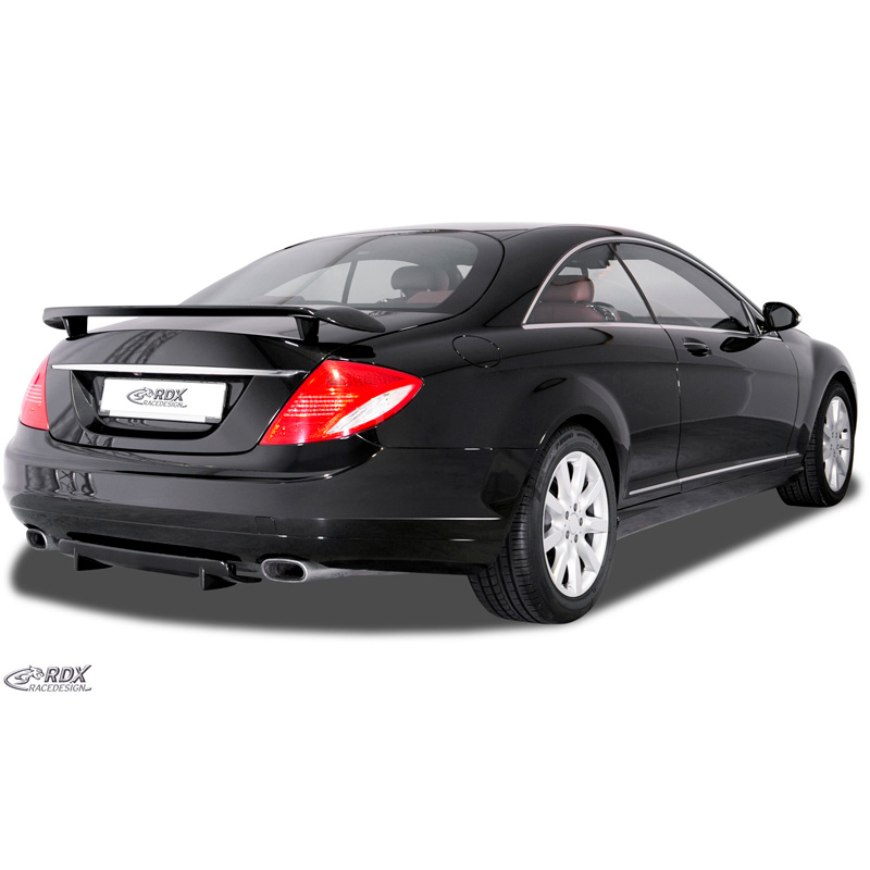 Jupe arrière 'Diffuseur U-Diff' sur mesure pour Mercedes Classe-S Coupe C216 2006-2013 (PU)