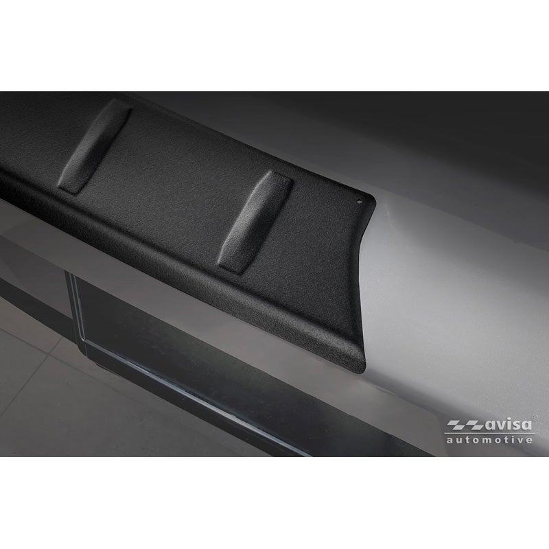 Avisa Protection de Seuil de Coffre Acier Inox sur mesure pour Leapmotor C10 2024- - Noir Mat - 2 pièces