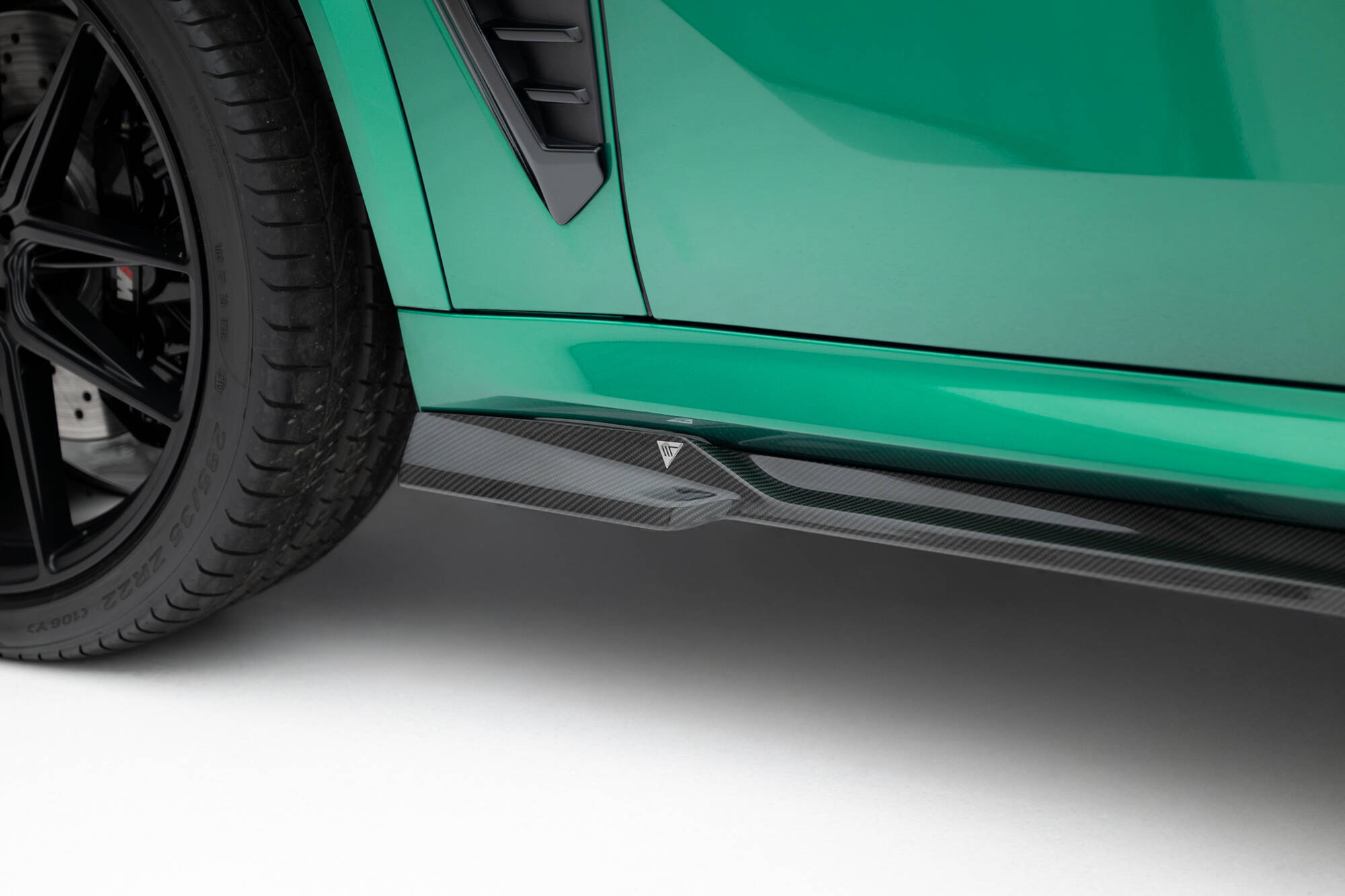 Carbon Fiber Zijskirts passend voor BMW X5 M F95 Facelift Maxton