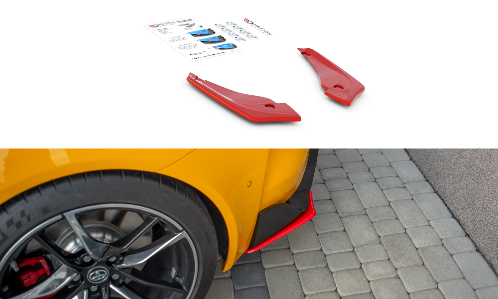 Zijdiffuser V.2 Toyota Supra MK5 Maxton Glans Zwart