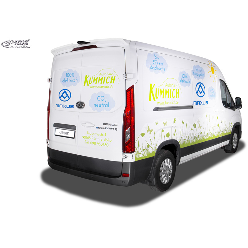 RDX Racedesign Becquet de toit sur mesure pour Maxus (e)Deliver 9 H2 2020- (PUR-IHS)