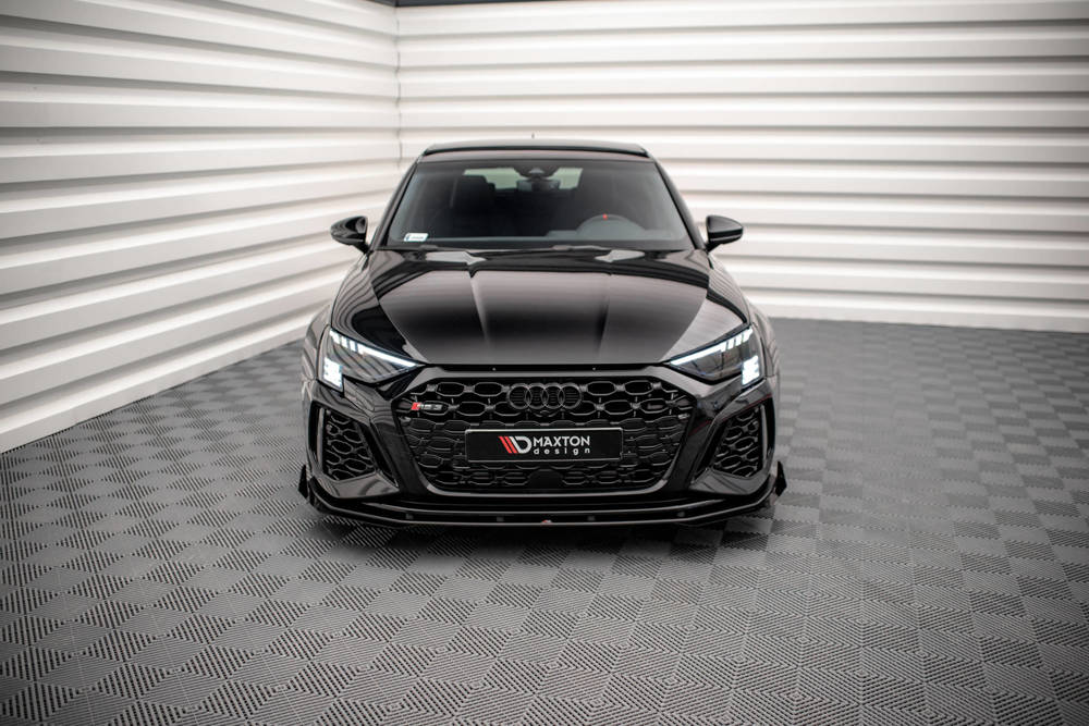 Voorspoiler V.1 met Canards Audi RS3 8Y Maxton Street Pro