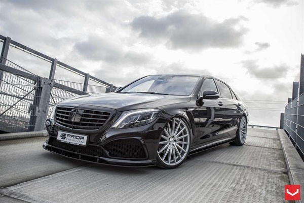Vossen VFS2 9.0x19 5x120 ET20 Silver Polished Mid Face