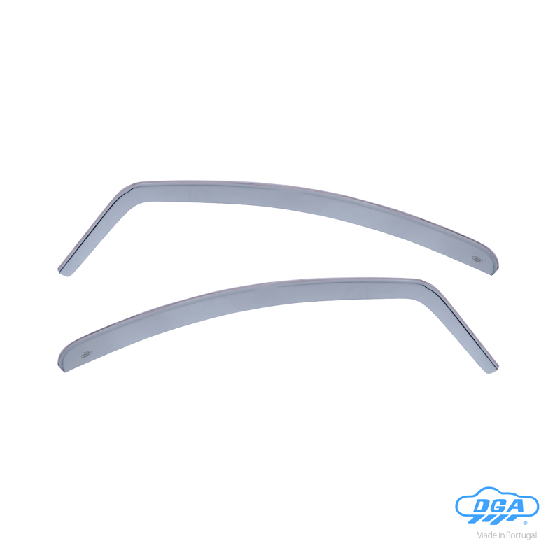 DGA Déflecteurs d'Air sur mesure pour Citroën C1 & Peugeot 107 & Toyota Aygo 5-portes 2005-2014 (2-pièces)
