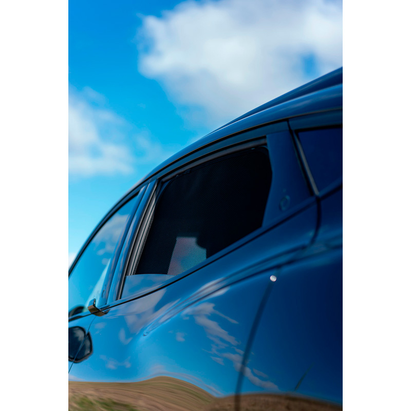 Set de Car Shades (portes arrières) sur mesure pour Ford Mustang Mach-E 2020- (2-pièces)