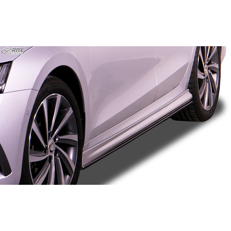 Jupes latérales sur mesure pour Skoda Octavia HB/Kombi IV 2020- 'Edition' (ABS)