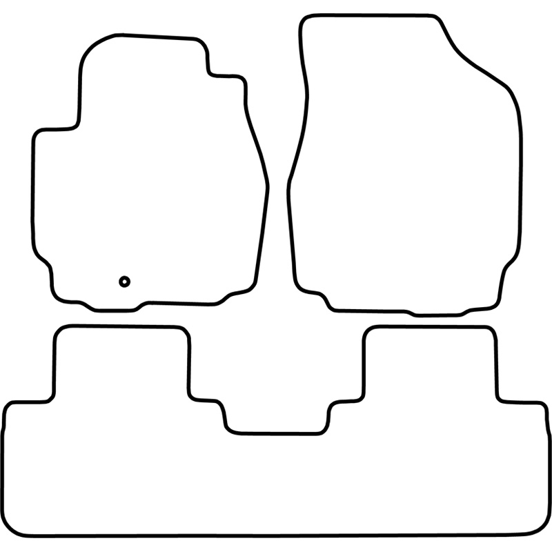 Set de tapis de sol sur mesure pour Mazda Tribute 2001-2005