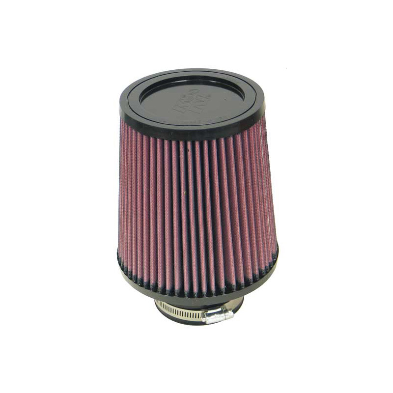 K&N Filtre à Air Universel Conique 76mm raccordement, 152mm de base, 127mm en haut, 165mm hauteur (RU-4730)