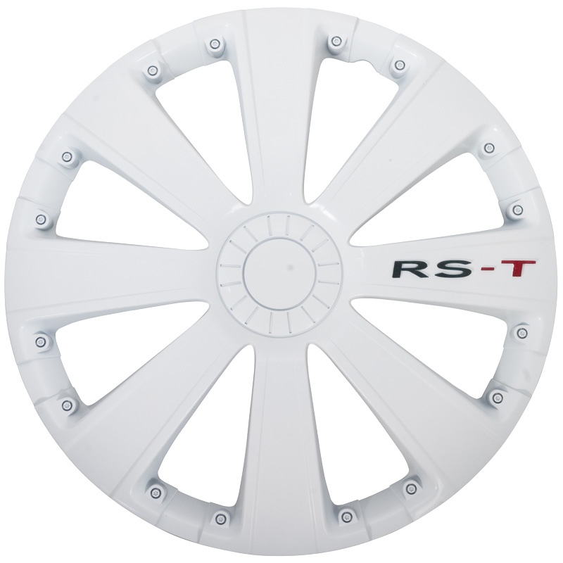 Jeu d'enjoliveurs RS-T 14-inch blanc