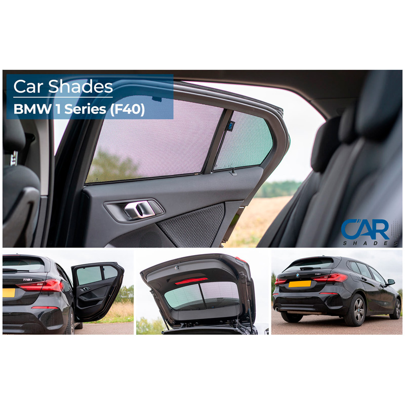 Set de Car Shades sur mesure pour BMW Série 1 F40 5 portes 2019- (6-pièces)
