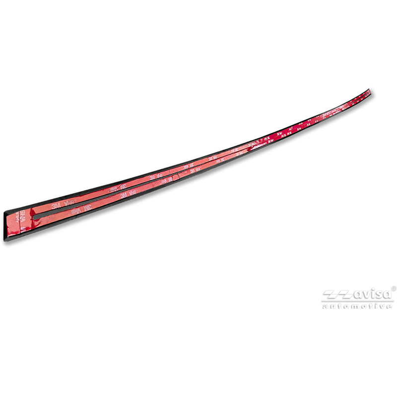 Avisa Moulure de hayon en Inox Noir Chrome sur mesure pour Toyota RAV4 V (A5) 2018-