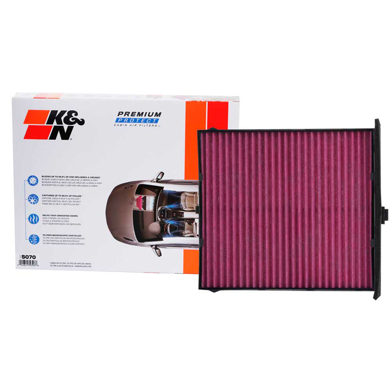 K&N Filtre à Air d'Habitacle Jetable Premium sur mesure pour Mazda divers modèles (DVF5070)