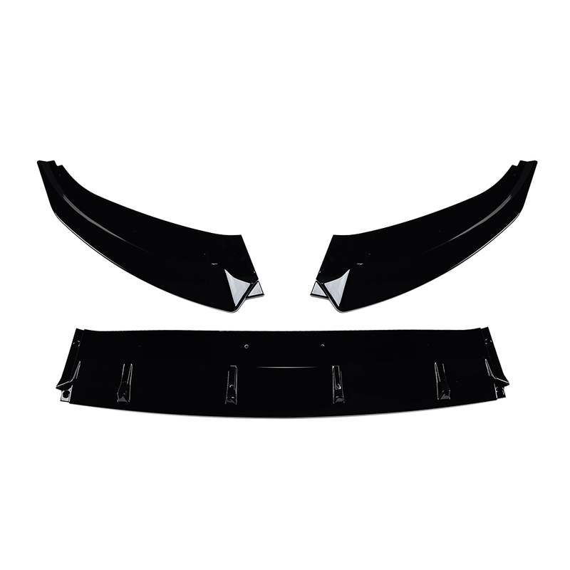 Spoiler avant sur mesure pour Volkswagen Caddy V 2020- (ABS Noir luisant)