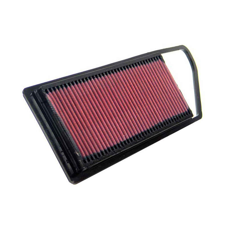K&N Filtre à air de remplacement sur mesure pour Citroën C1, C2, C3, Nemo, Xsara / Ford Fiesta, Fusion / Mazda 2 / Peugeot 1007, 107, 206, 207, Bipper / Toyota Aygo 1.4 Diesel (33-2840)