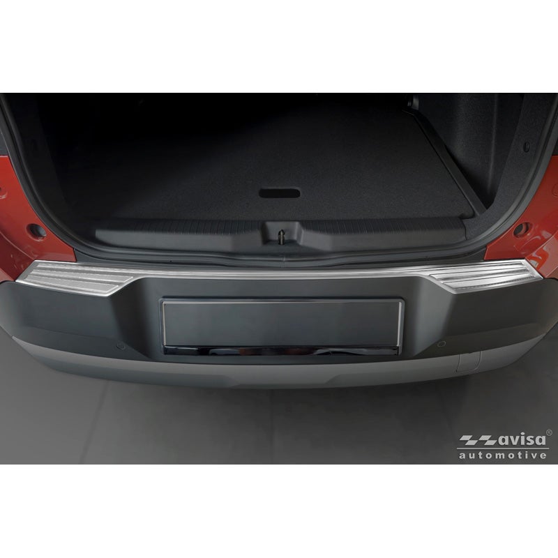 Avisa Protection de Seuil de Coffre Acier Inox sur mesure pour Opel Frontera (EV) 2024- - Argent
