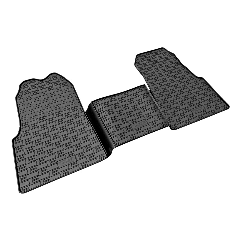 Set tapis de caoutchouc sur mesure pour Maxus eDeliver 9 (ev-90) 2020- (3-pièces + points de fixage)