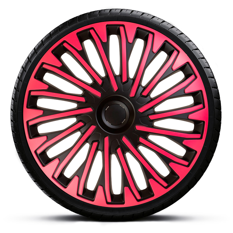 Jeu d'enjoliveurs Soho 13-inch noir/rose