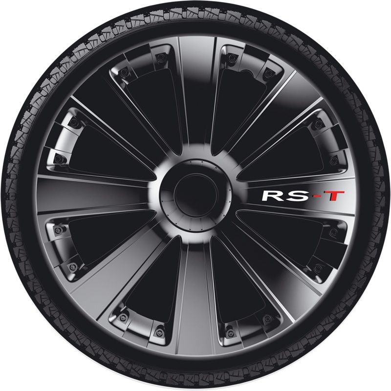 Jeu d'enjoliveurs RS-T 13-inch noir