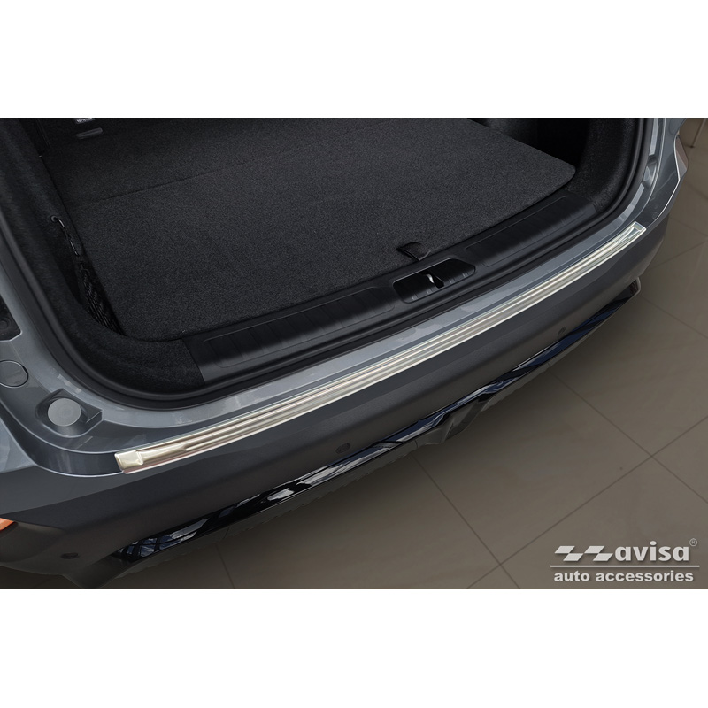 Protection de seuil arrière inox sur mesure pour BAIC Beijing 5 (X55) II 2023-