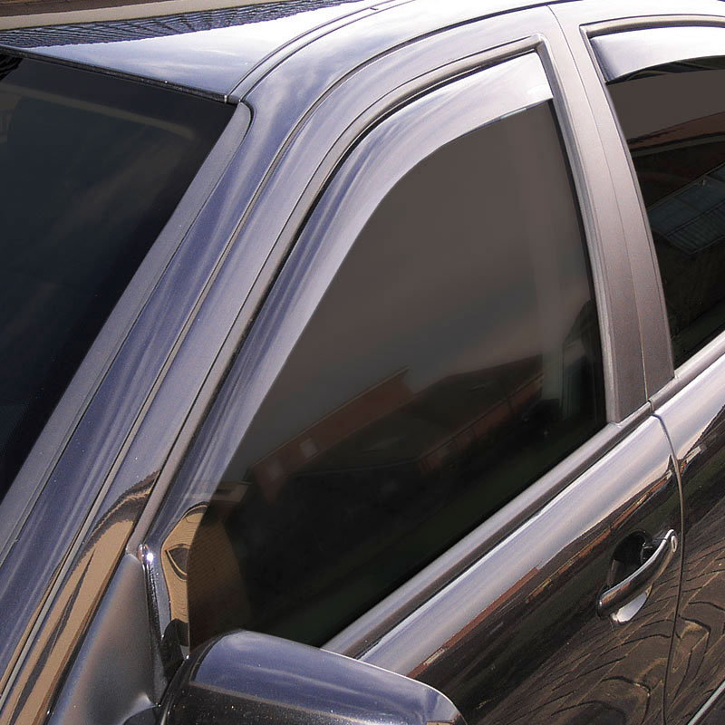 Déflecteurs latéraux Noir sur mesure pour Mitsubishi Pajero V60 3 portes 2001-2006