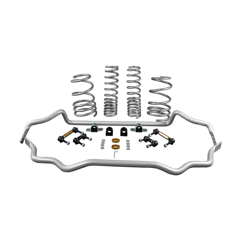 Whiteline Grip-Série 1 Kit de barre stabilisatrice et de ressort d'abaissement sur mesure pour Mitsubishi Lancer VIII Evolution X 2007-