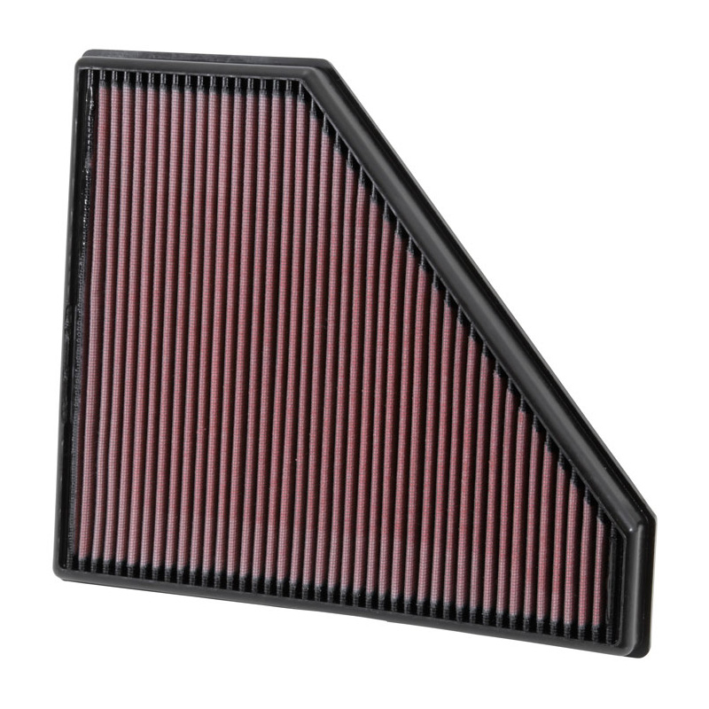 K&N Filtre à air de remplacement sur mesure pour Cadillac ATS 2.0, 2.5, 3.6 2013-2017 / CTS 2.0, 3.6 2014- / Chevrolet Camaro 2.0, 3.6 2016- (33-2496)