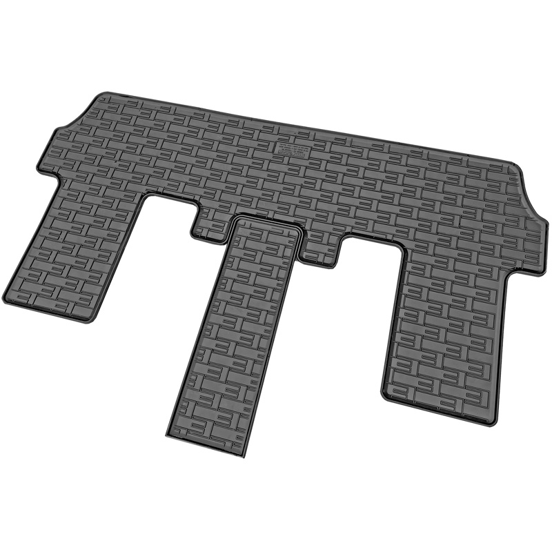 CIKCAR Set tapis de caoutchouc sur mesure pour Volkswagen ID.Buzz Bus Personal (chassis longue) 2022- (rangée de sièges troisième) (1-pièce)