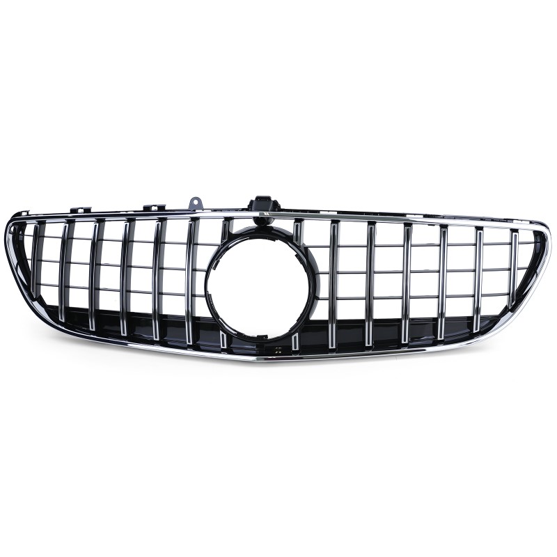 Grill Mercedes CLS C218 Facelift 14-18 GT Design Zwart/Chroom