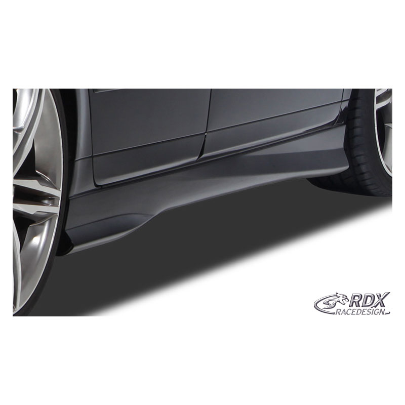 Jupes latérales sur mesure pour Audi A4 B7 2005-2008 'TurboR' (ABS)
