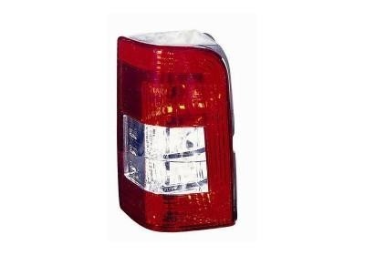 achterlicht, voor achterklep, incl fittingdeel, links, 2006-Peug