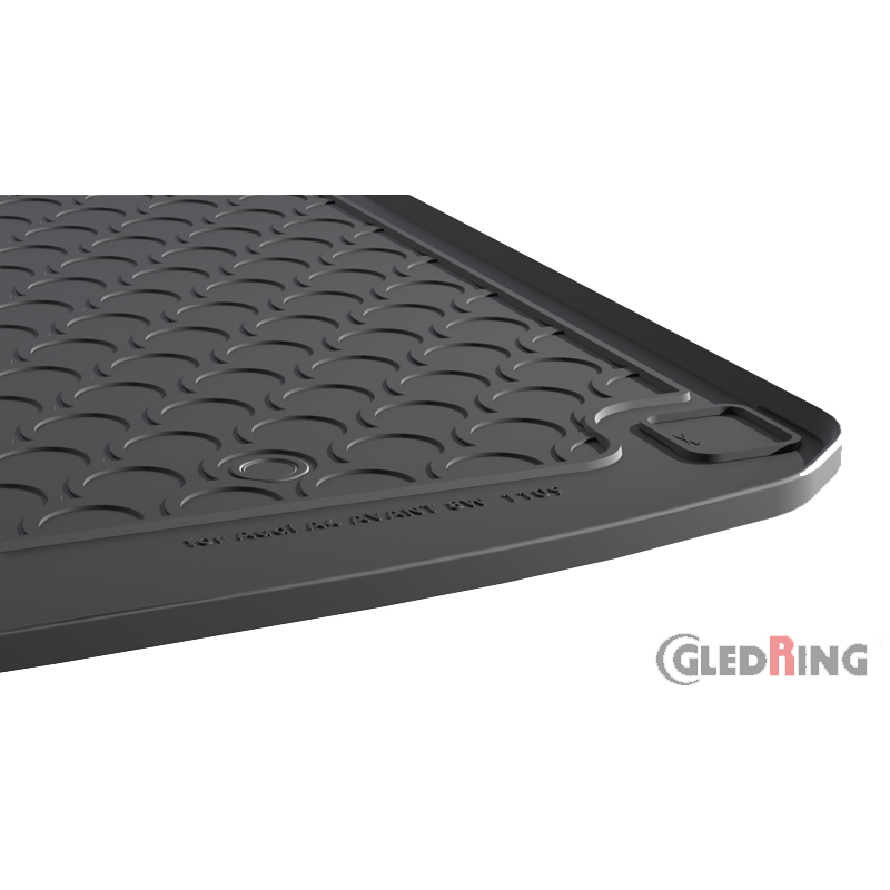 Coquille coffre-arrière Rubbasol (caoutchouc) sur mesure pour Audi A4 (B9) Avant 2015-