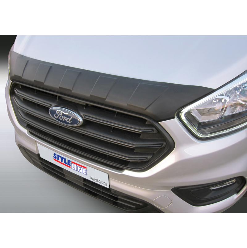 RGM Protecteur de capot sur mesure pour Ford Transit Custom / Tourneo Custom (V362) 2018-2023 Noir
