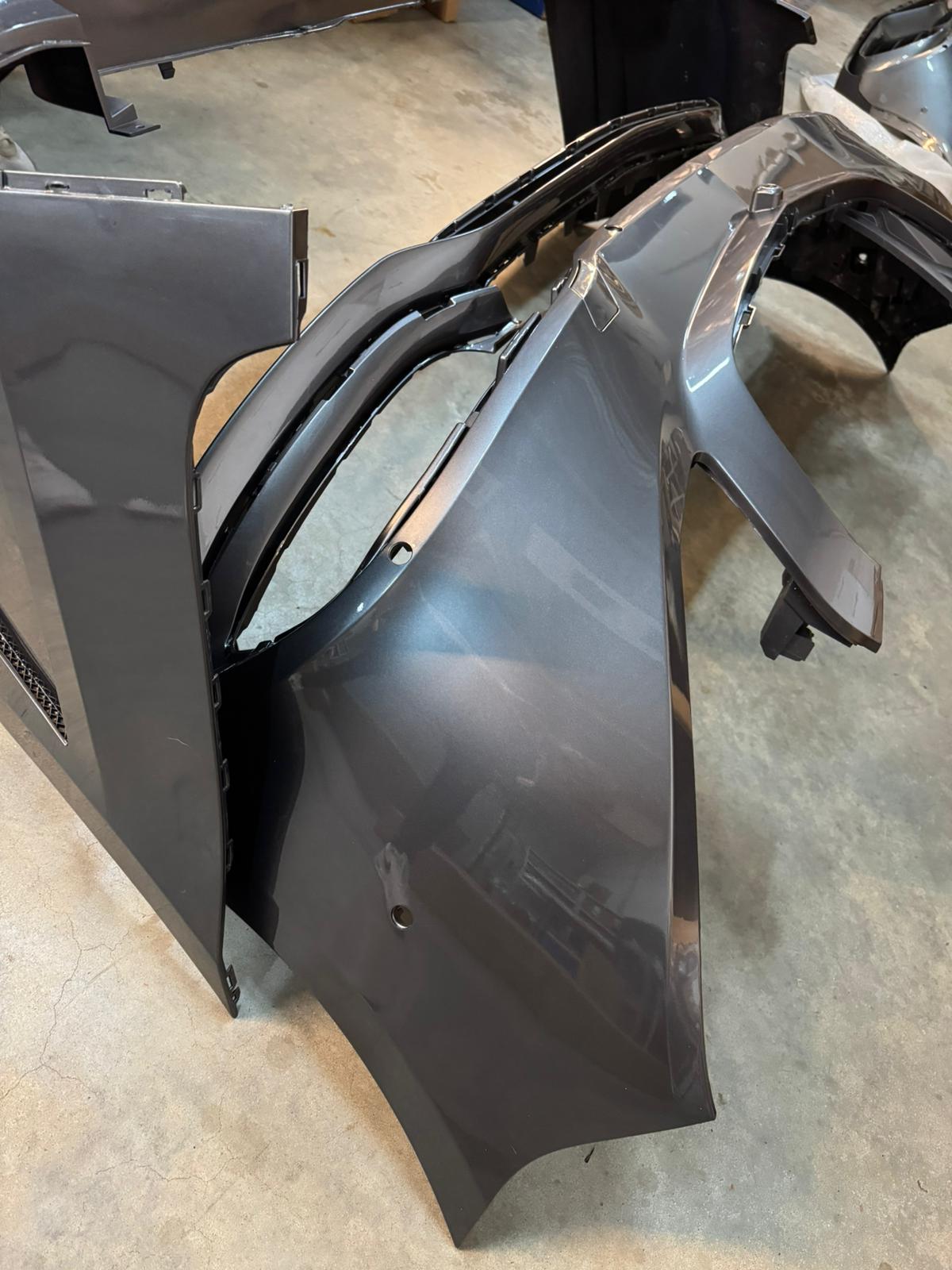 Bodykit passend voor Mercedes V-Klasse W447 15-19 Antraciet Grijs gespoten