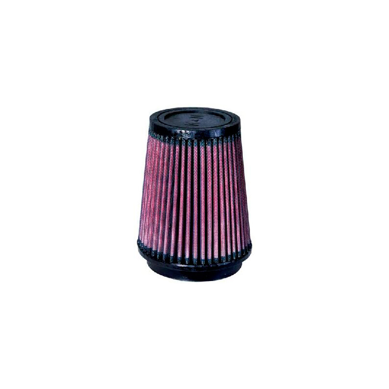 K&N Filtre à Air Universel Conique 89mm raccordement, 117mm de base, 89mm en haut, 140mm hauteur (RU-3550)