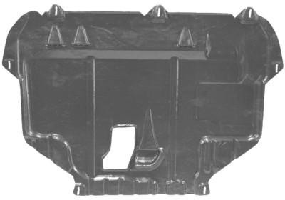 beschermplaat onder de motor, achterste deel Ford Focus, 2004-20