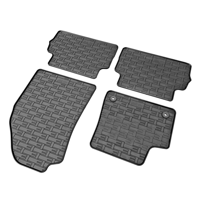 Set tapis de caoutchouc sur mesure pour Citroën e-C3 IV 2024- (4-pièces + points de fixage)
