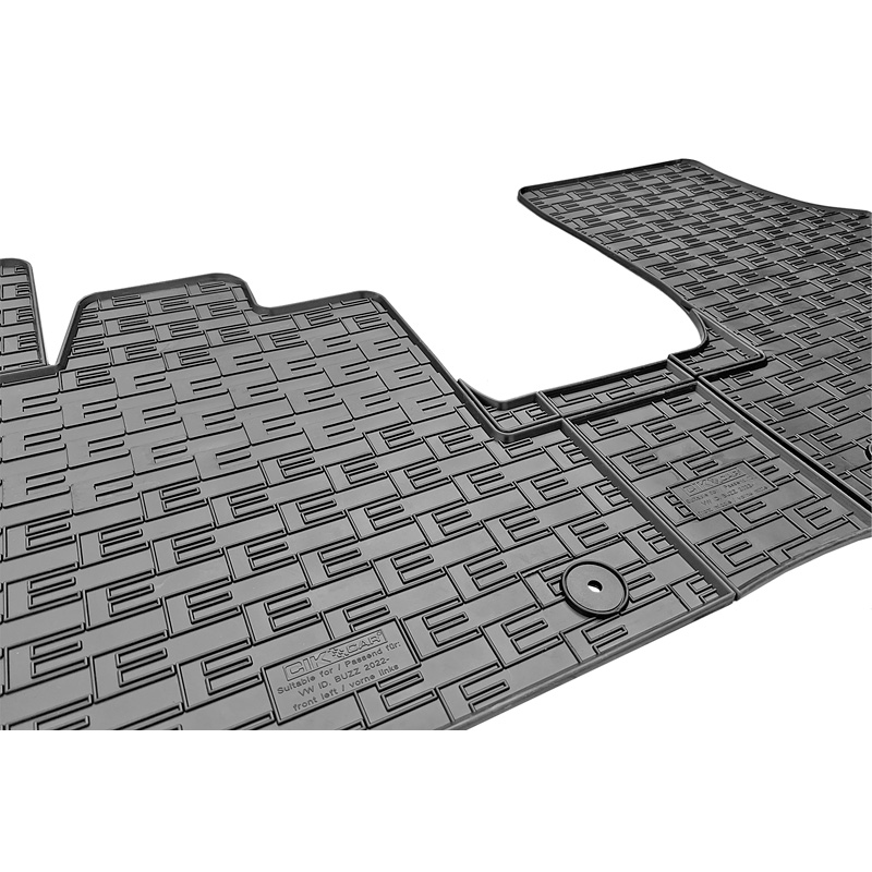 Set tapis de caoutchouc sur mesure pour Volkswagen ID.Buzz Bus 2022- (3-pièces)