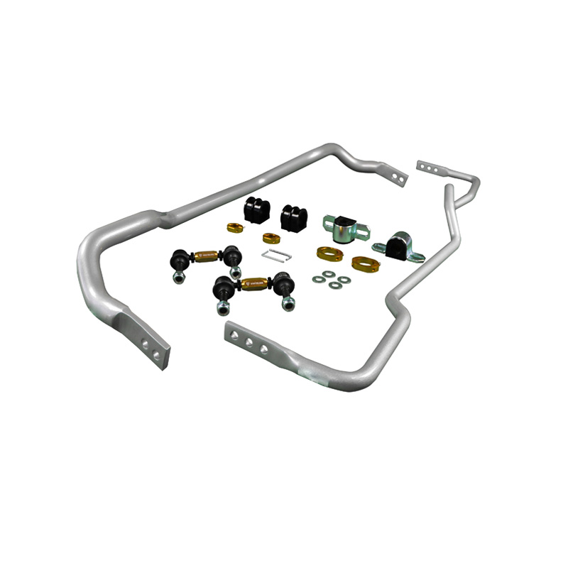 Whiteline Kit de barre stabilisatrice avant et arrière sur mesure pour Infiniti G Coupé/Sedan / Nissan 350 Z Coupé/Roadster Z33/Skyline V35/Stagea M35 2001-2008