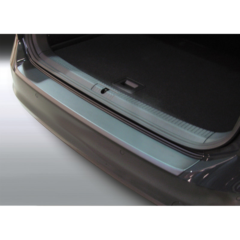Protection de seuil arrière (ABS) sur mesure pour Volkswagen Golf VII Variant 2013-2017 (incl. GTI & R) Noir