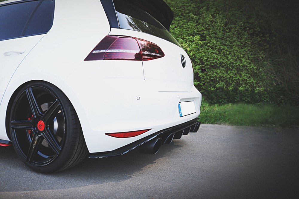 Diffuser VW Golf 7 GTI Clubsport Glans Zwart