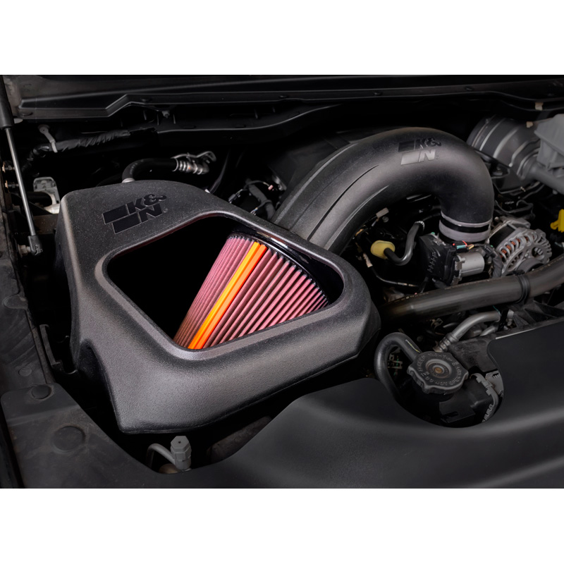 K&N NextGen d'admission d'air froid  sur mesure pour RAM 1500 5.7L V8 2019-2024 (50-1578)