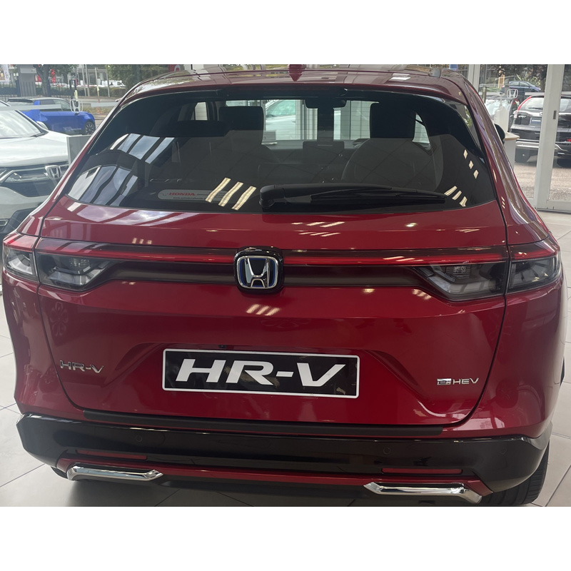 Protection de seuil arrière (ABS) sur mesure pour Honda HR-V 2021- Noir