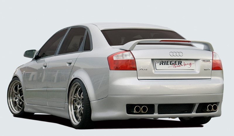 Achteraanzet Audi A4 8E Sedan Rieger