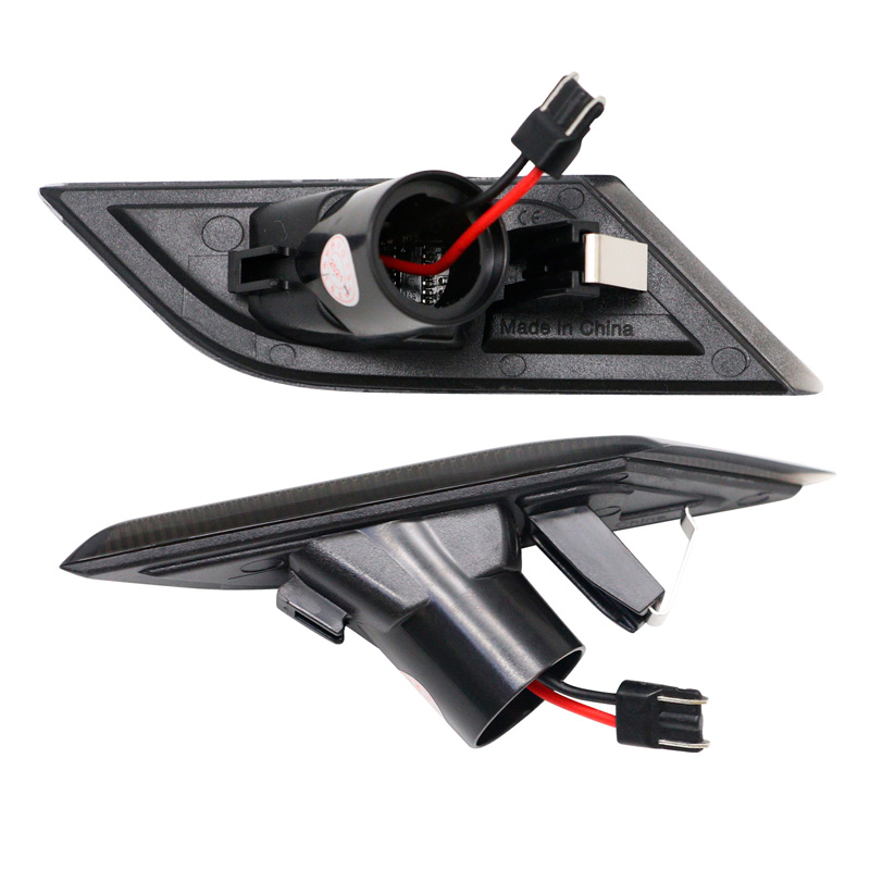 Set de Clignotants Latéraux LED sur mesure pour Volkswagen Transporter T6.1 2020-2022 - Fumée - incl. Feux Dynamiques