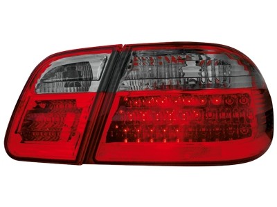 Feux arriere Mercedes E-Class W210 95-02 LED rouges/de fumee